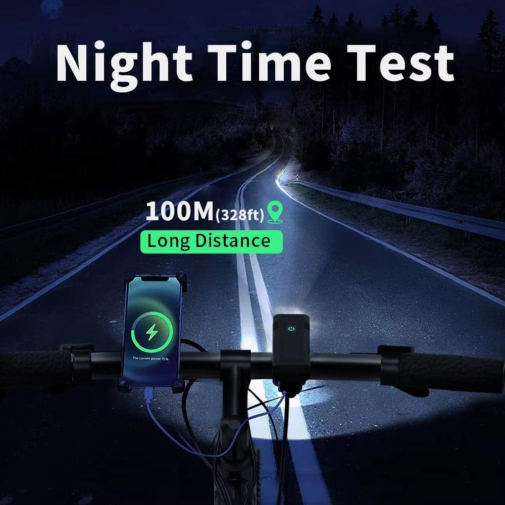 Bright LED Bike Light | Adjustable & Waterproof Scooter Headlamp