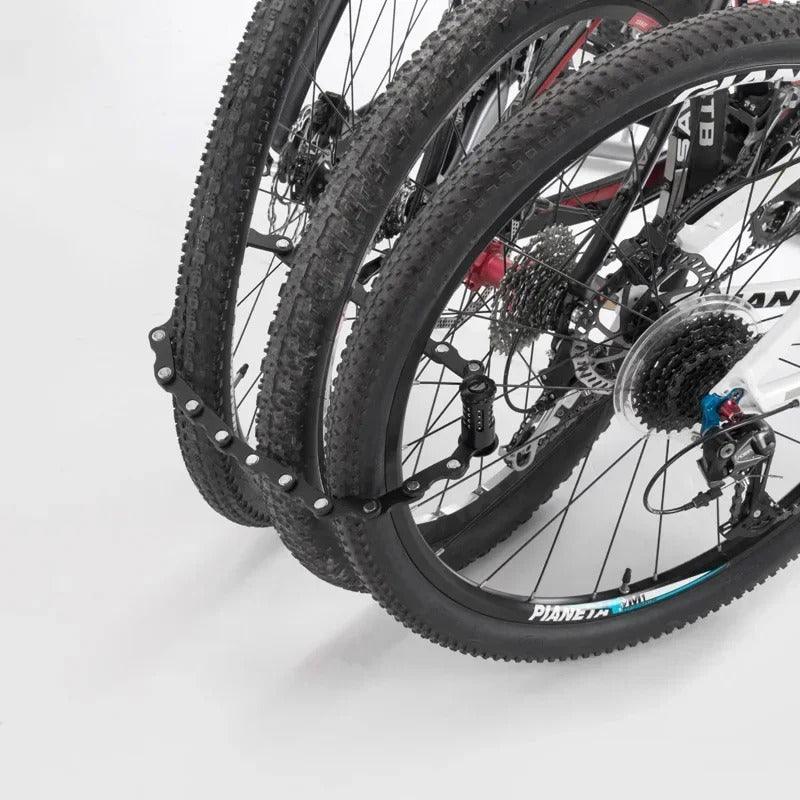 3-Key Security Bike Lock | Heavy-Duty Alloy for Scooters/Bikes
