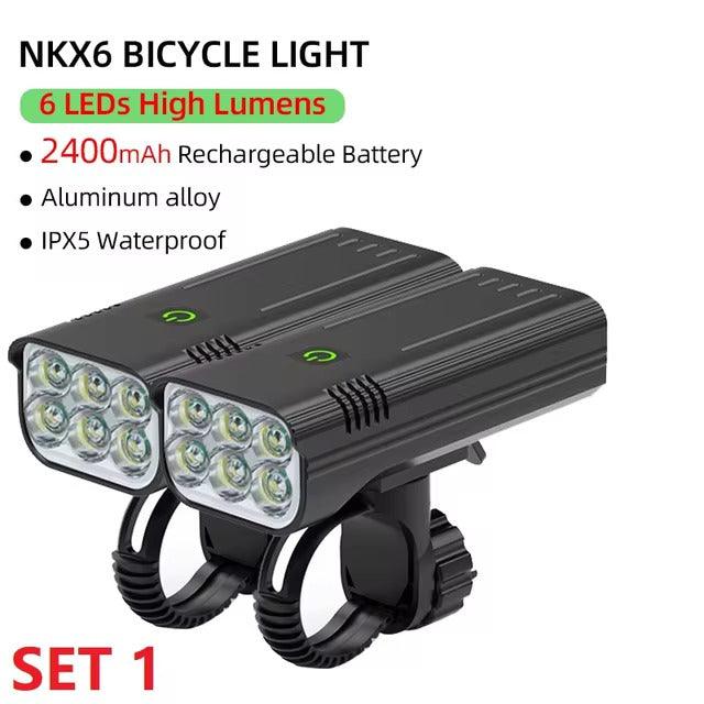 Bright LED Bike Light | Adjustable & Waterproof Scooter Headlamp
