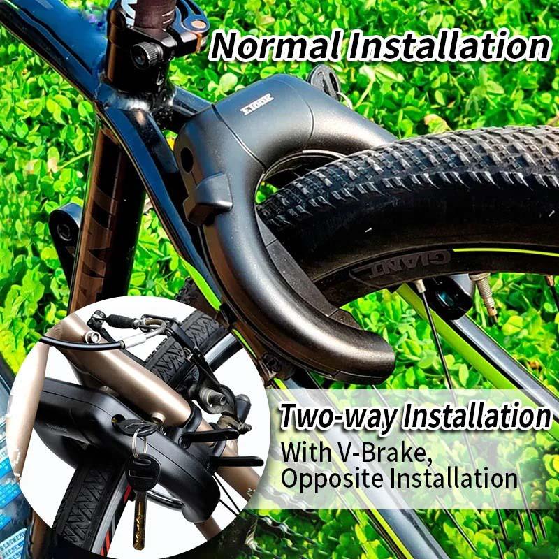 Durable E-Scooter & Bicycle Lock, Walmart-Style U-Lock, Steel Security