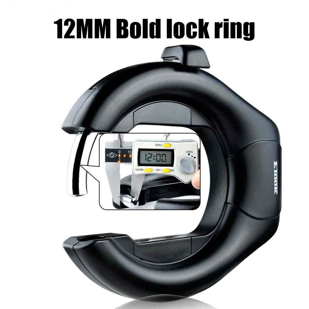 Durable E-Scooter & Bicycle Lock, Walmart-Style U-Lock, Steel Security