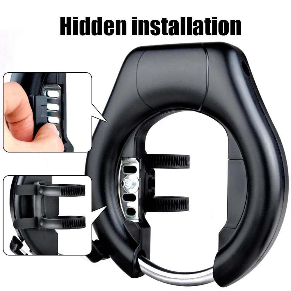 Durable E-Scooter & Bicycle Lock, Walmart-Style U-Lock, Steel Security