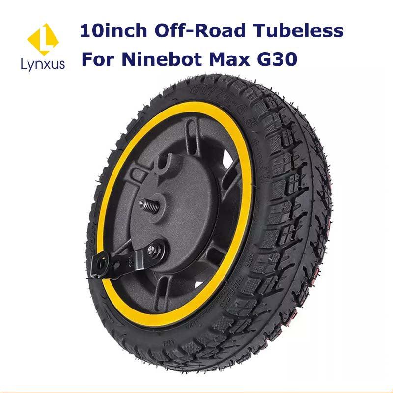 Ninebot Max G30 G30D G30LP 10inch 60/70-6.5 Thickened Outer Tire With Valve