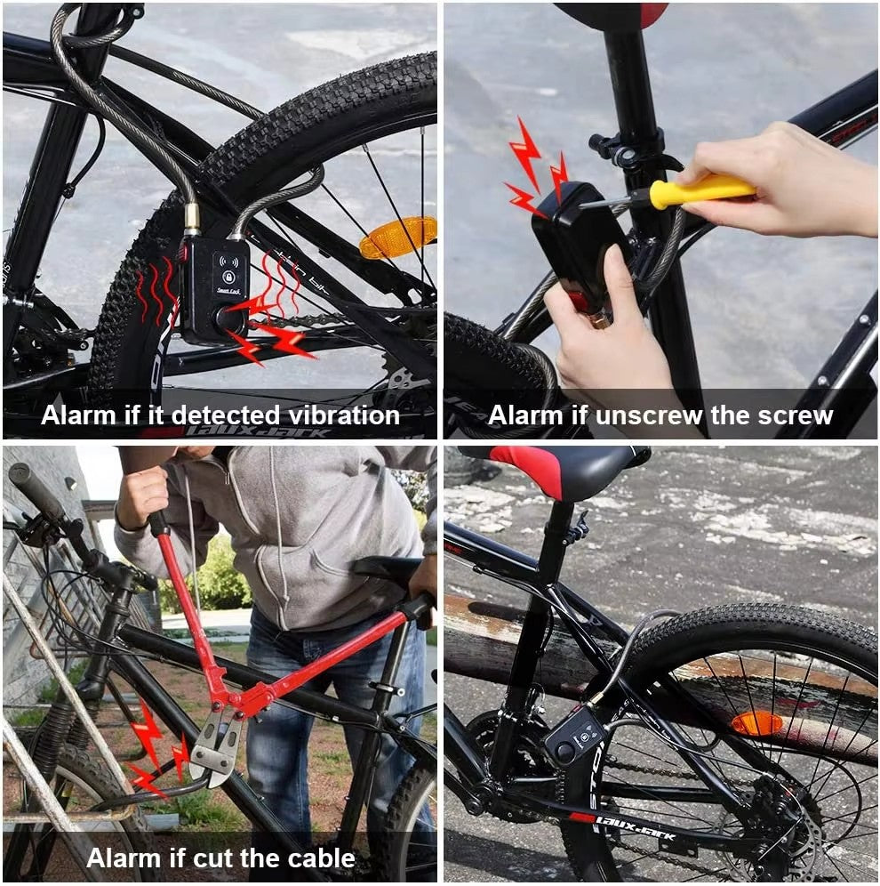Best Unbreakable Bike Lock for Ebike with Alarm