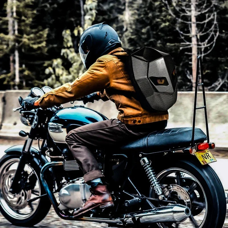 LED Hiking Backpack Electric Scooter Bag