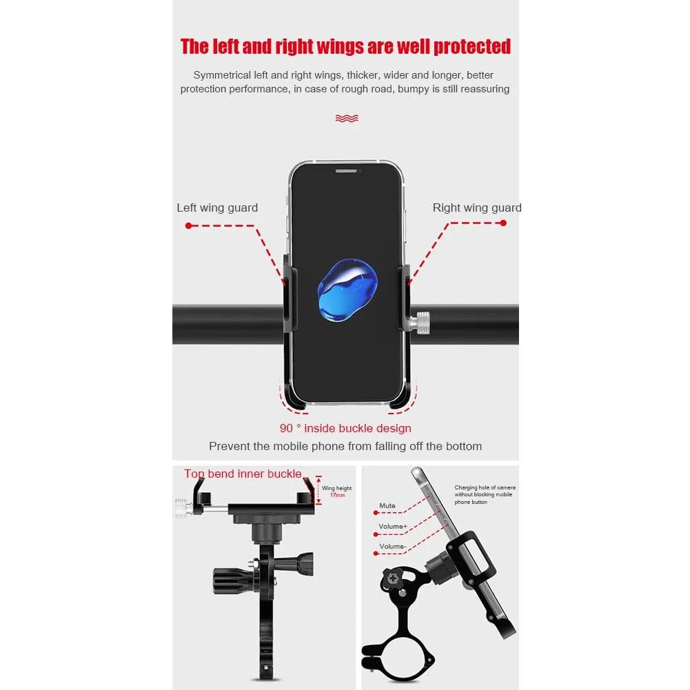 Phone Holder MTB Handlebar For Electric Scooter