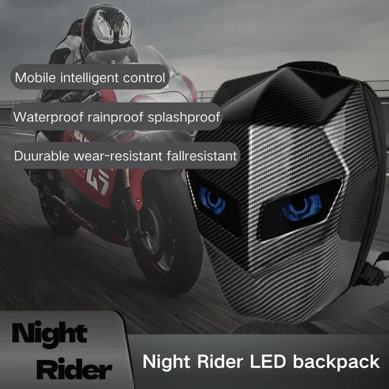 LED Hiking Backpack Electric Scooter Bag