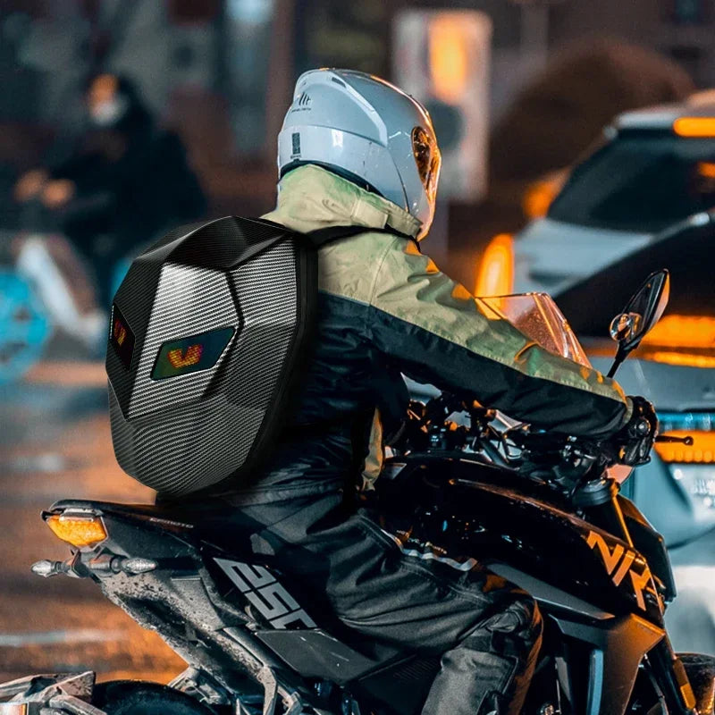 LED Hiking Backpack Electric Scooter Bag