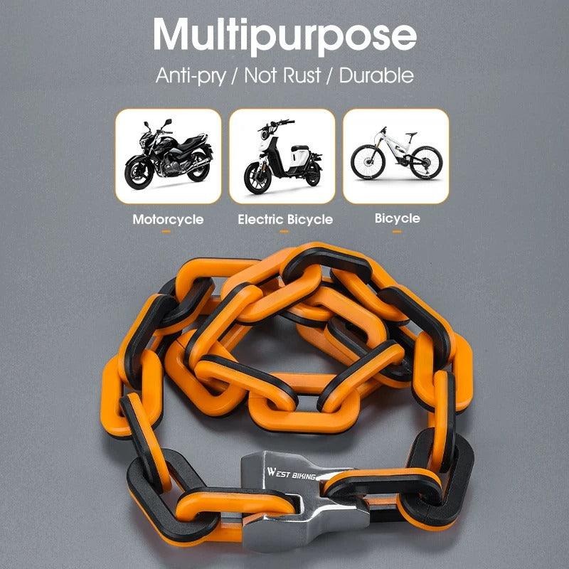 Bike Chain Lock | Heavy Duty Security for Scooters & Bikes