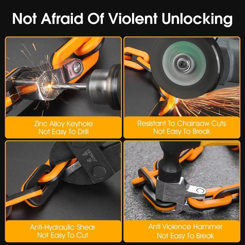 Bike Chain Lock | Heavy Duty Security for Scooters & Bikes